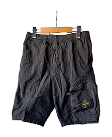 CSTONE ISLAND COMFORT SHORT PANTS BLACK